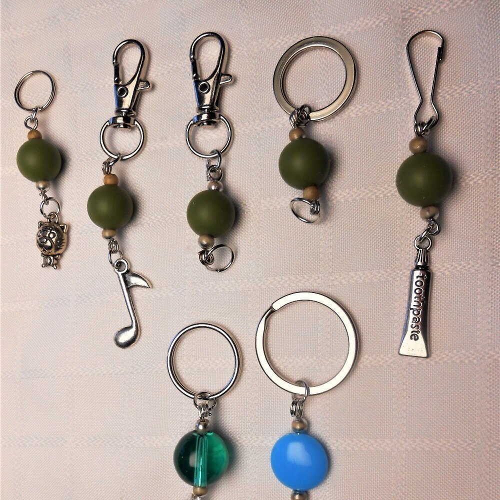 No.5 : Set of 7 hooks and rings for fine motor skills, for children aged +5 yo